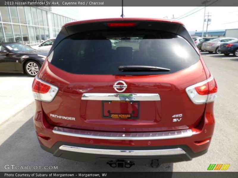 Cayenne Red / Charcoal 2013 Nissan Pathfinder SV 4x4