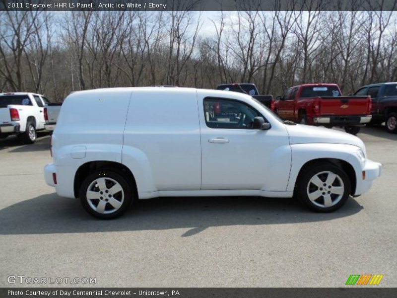 Arctic Ice White / Ebony 2011 Chevrolet HHR LS Panel