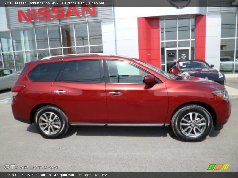  2013 Pathfinder SV 4x4 Cayenne Red
