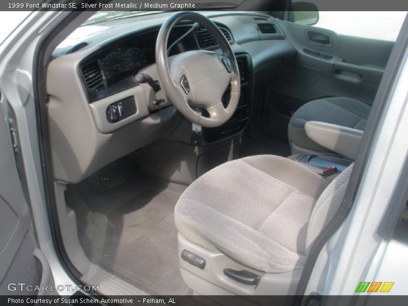 Silver Frost Metallic / Medium Graphite 1999 Ford Windstar SE