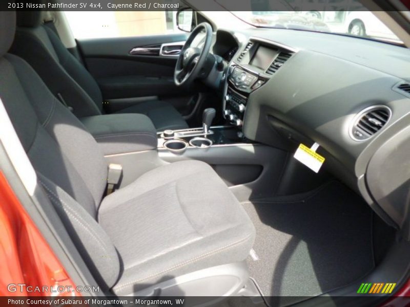 Cayenne Red / Charcoal 2013 Nissan Pathfinder SV 4x4