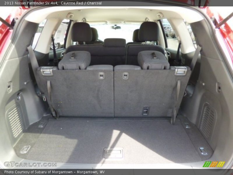 Cayenne Red / Charcoal 2013 Nissan Pathfinder SV 4x4