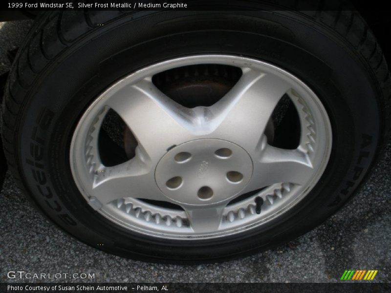 Silver Frost Metallic / Medium Graphite 1999 Ford Windstar SE