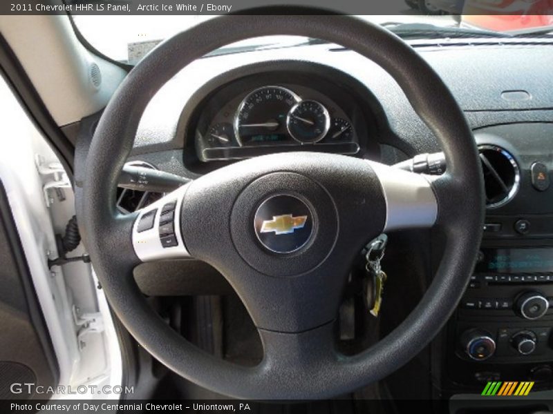 Arctic Ice White / Ebony 2011 Chevrolet HHR LS Panel
