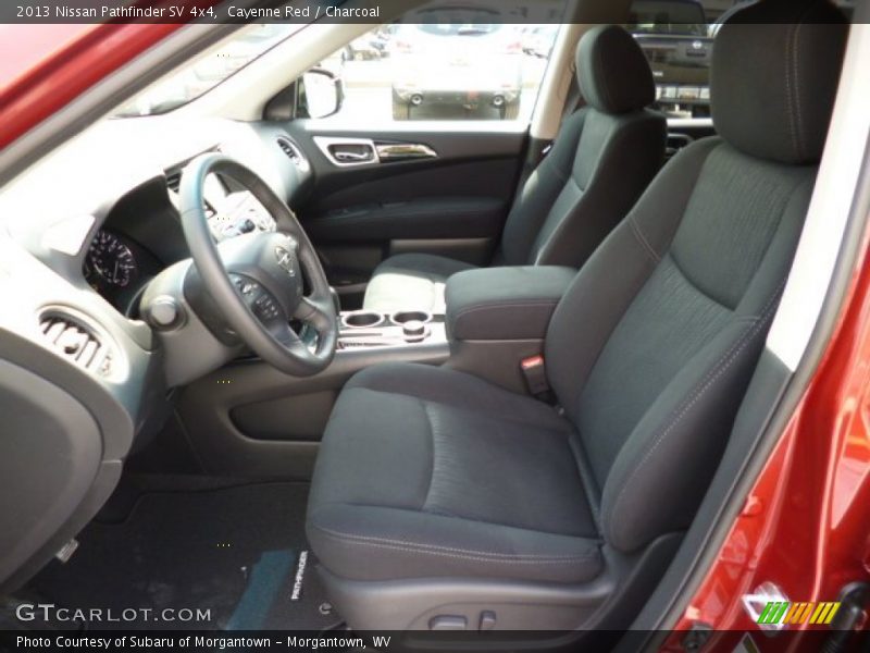 Cayenne Red / Charcoal 2013 Nissan Pathfinder SV 4x4