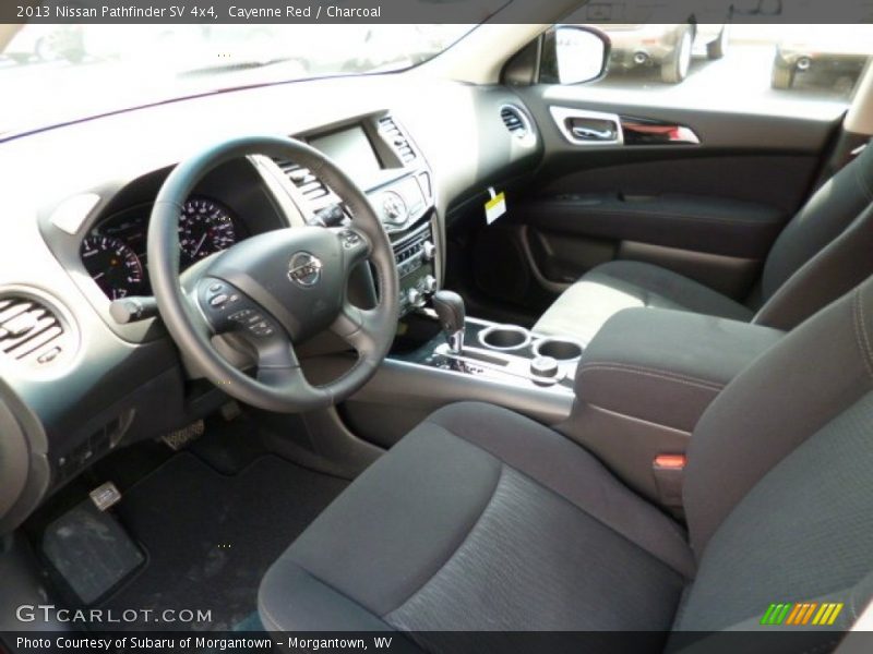 Cayenne Red / Charcoal 2013 Nissan Pathfinder SV 4x4