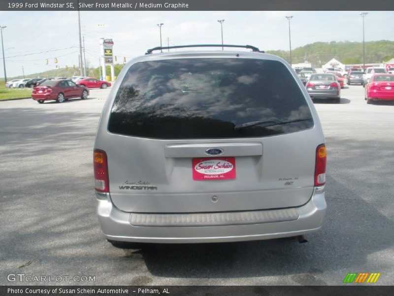 Silver Frost Metallic / Medium Graphite 1999 Ford Windstar SE