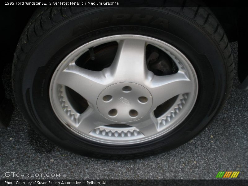 Silver Frost Metallic / Medium Graphite 1999 Ford Windstar SE