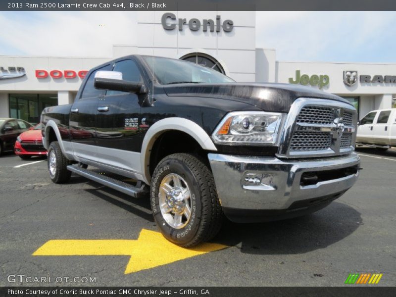 Black / Black 2013 Ram 2500 Laramie Crew Cab 4x4