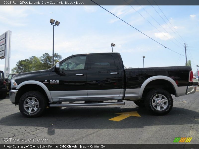 Black / Black 2013 Ram 2500 Laramie Crew Cab 4x4