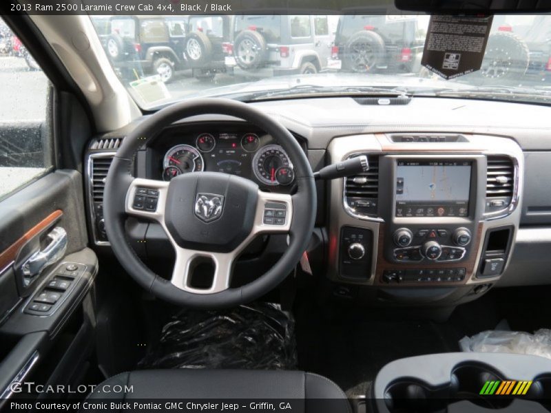 Dashboard of 2013 2500 Laramie Crew Cab 4x4
