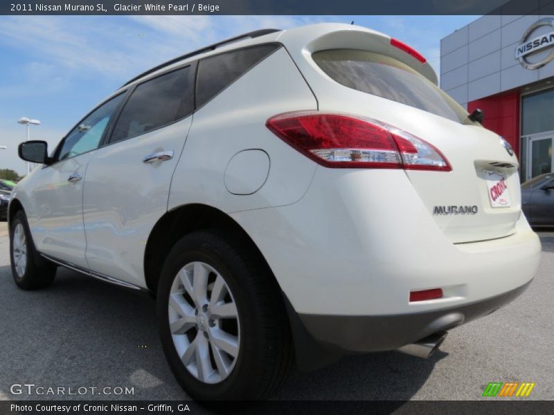 Glacier White Pearl / Beige 2011 Nissan Murano SL