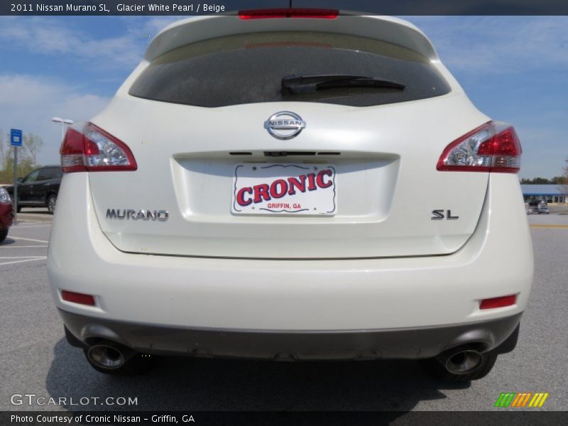 Glacier White Pearl / Beige 2011 Nissan Murano SL