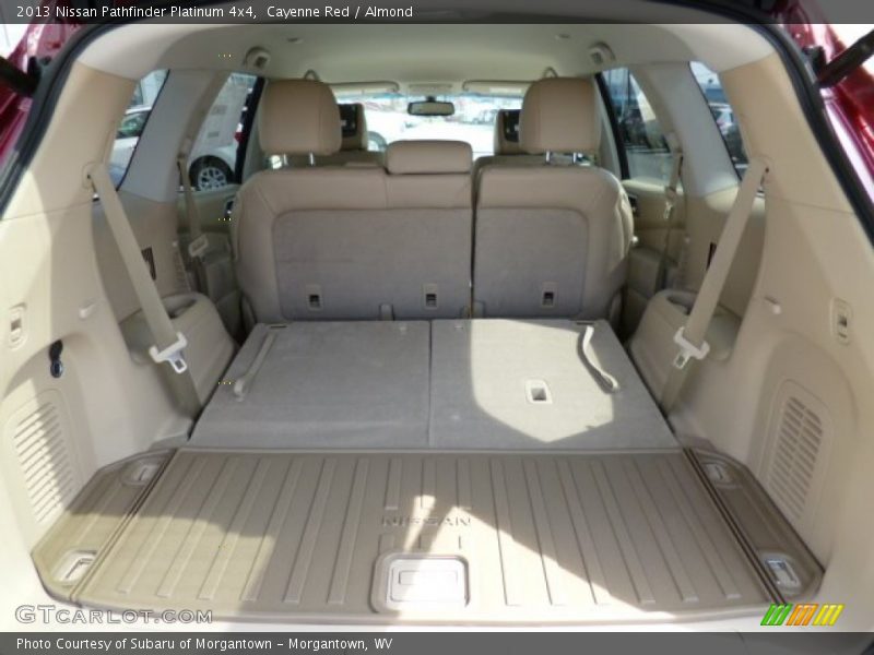  2013 Pathfinder Platinum 4x4 Trunk