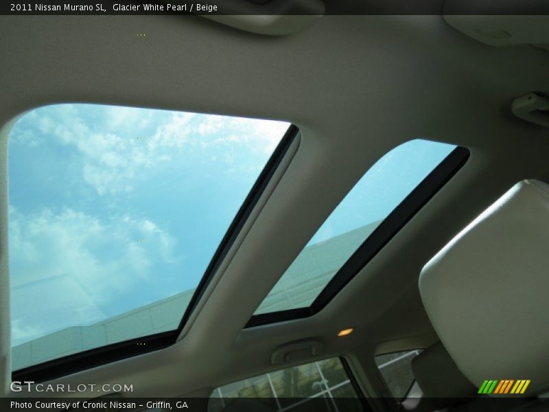 Glacier White Pearl / Beige 2011 Nissan Murano SL