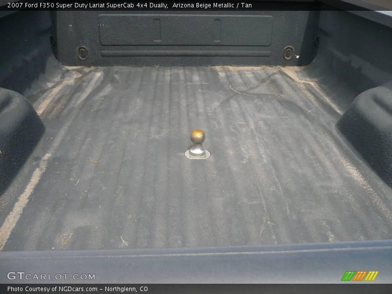 Arizona Beige Metallic / Tan 2007 Ford F350 Super Duty Lariat SuperCab 4x4 Dually