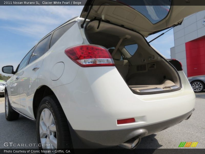 Glacier White Pearl / Beige 2011 Nissan Murano SL