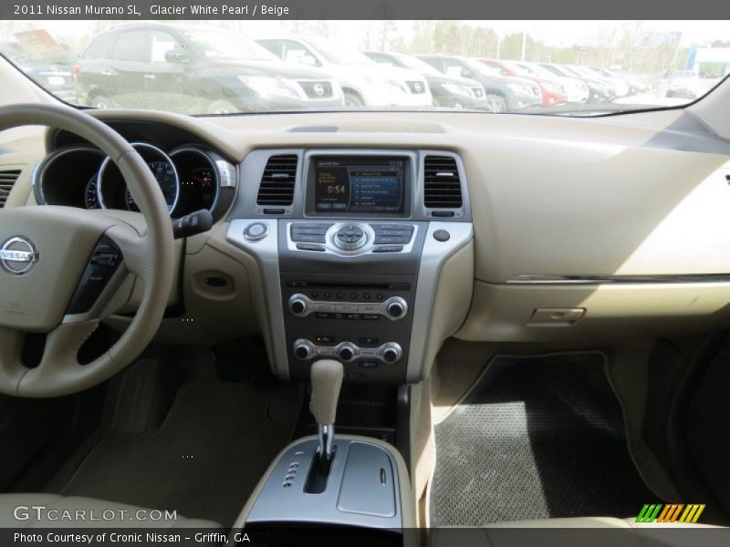 Glacier White Pearl / Beige 2011 Nissan Murano SL