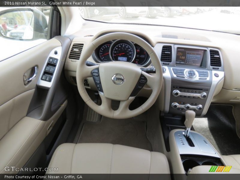 Glacier White Pearl / Beige 2011 Nissan Murano SL