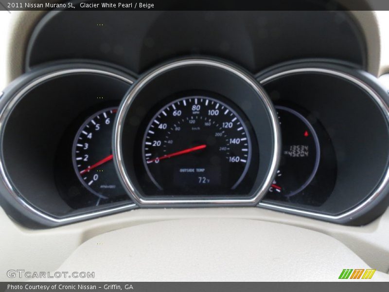 Glacier White Pearl / Beige 2011 Nissan Murano SL