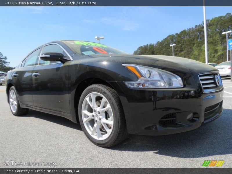 Super Black / Cafe Latte 2013 Nissan Maxima 3.5 SV