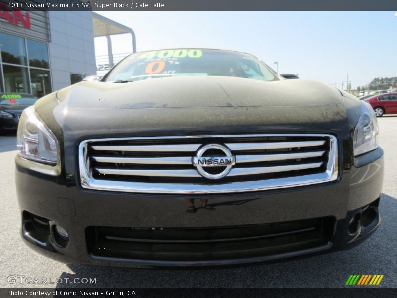 Super Black / Cafe Latte 2013 Nissan Maxima 3.5 SV