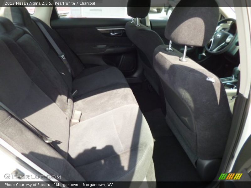 Pearl White / Charcoal 2013 Nissan Altima 2.5 S