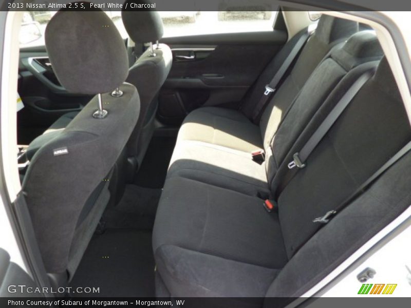 Pearl White / Charcoal 2013 Nissan Altima 2.5 S