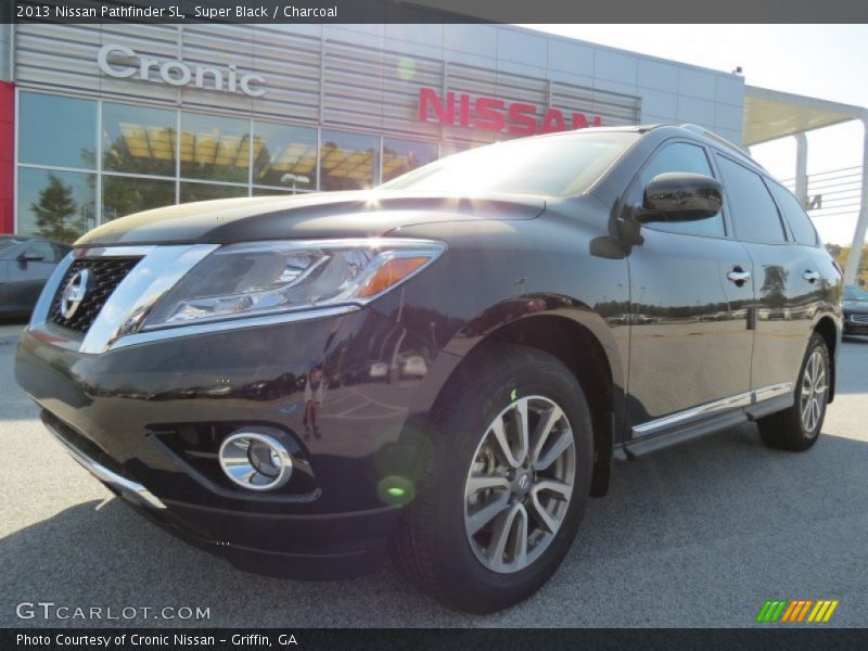 Super Black / Charcoal 2013 Nissan Pathfinder SL
