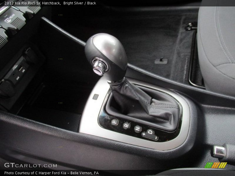  2012 Rio Rio5 SX Hatchback 6 Speed Automatic Shifter