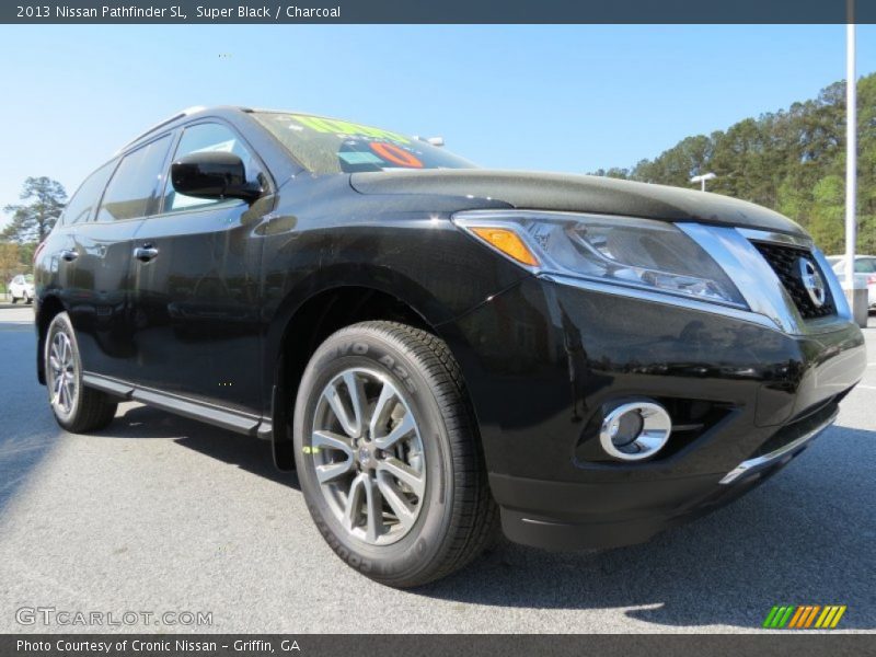 Super Black / Charcoal 2013 Nissan Pathfinder SL