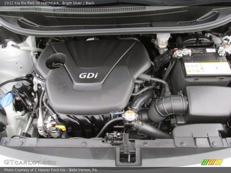  2012 Rio Rio5 SX Hatchback Engine - 1.6 Liter GDi DOHC 16-Valve CVVT 4 Cylinder