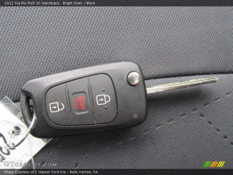 Keys of 2012 Rio Rio5 SX Hatchback