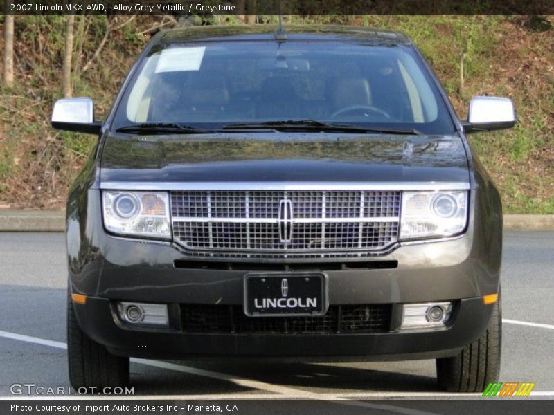 Alloy Grey Metallic / Greystone 2007 Lincoln MKX AWD