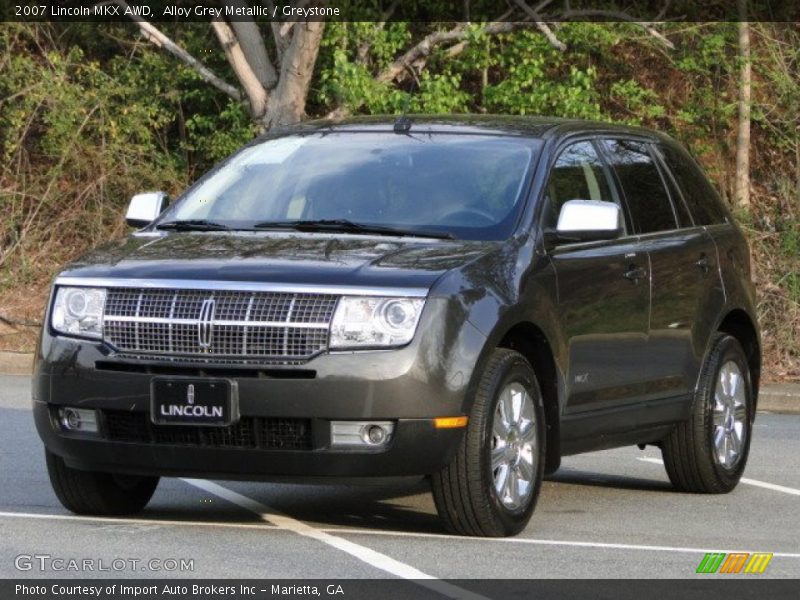 Alloy Grey Metallic / Greystone 2007 Lincoln MKX AWD