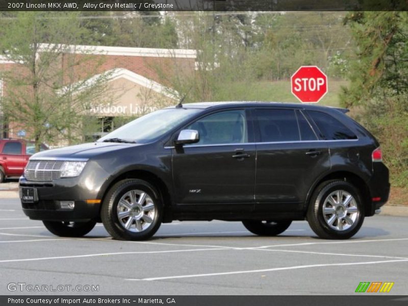 Alloy Grey Metallic / Greystone 2007 Lincoln MKX AWD