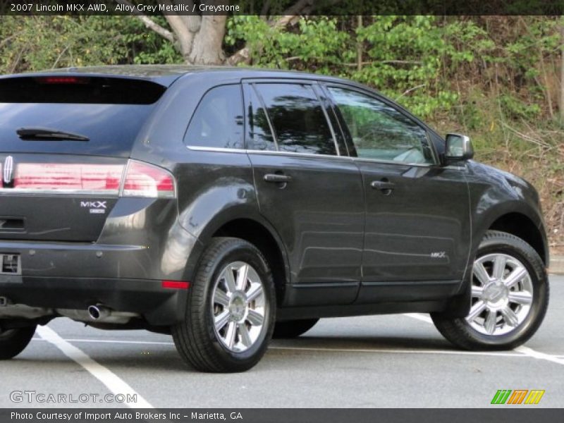 Alloy Grey Metallic / Greystone 2007 Lincoln MKX AWD