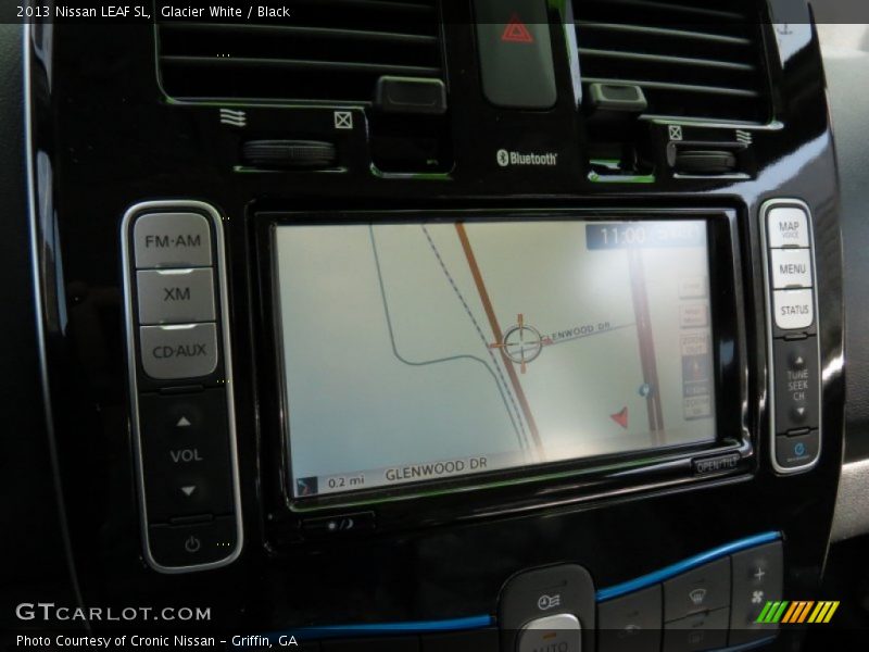 Navigation of 2013 LEAF SL