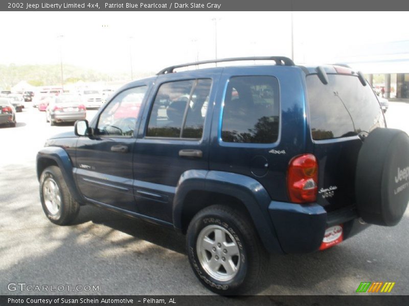 Patriot Blue Pearlcoat / Dark Slate Gray 2002 Jeep Liberty Limited 4x4