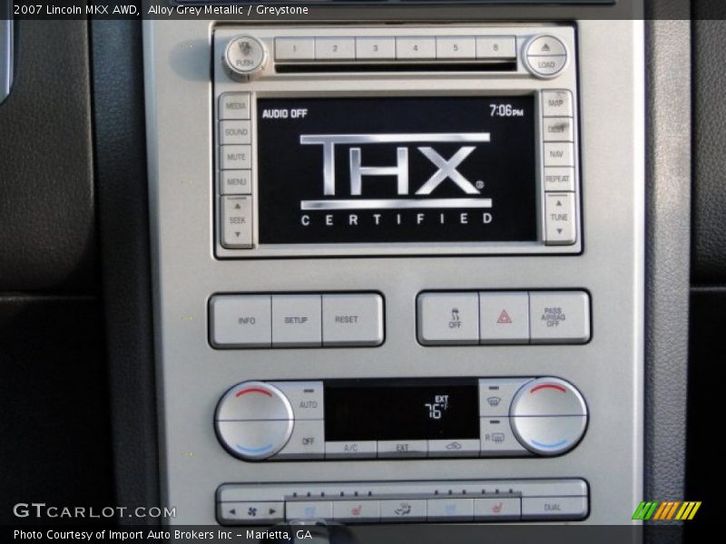 Controls of 2007 MKX AWD
