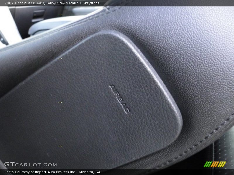 Alloy Grey Metallic / Greystone 2007 Lincoln MKX AWD