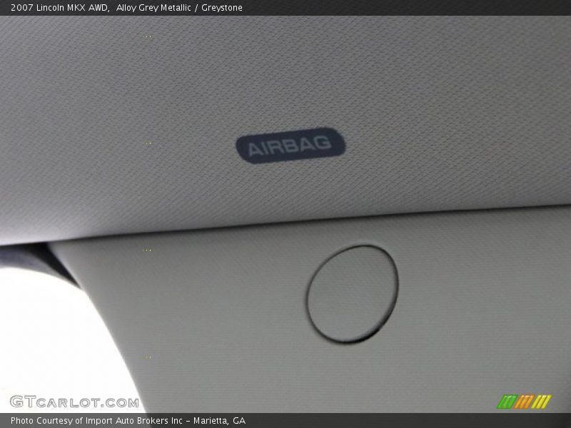 Alloy Grey Metallic / Greystone 2007 Lincoln MKX AWD