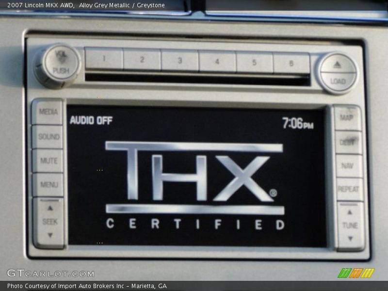 Alloy Grey Metallic / Greystone 2007 Lincoln MKX AWD