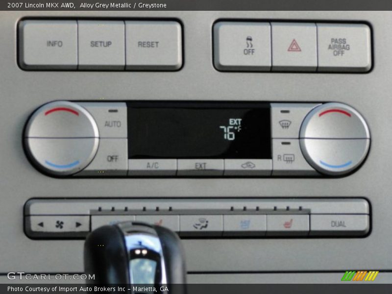 Alloy Grey Metallic / Greystone 2007 Lincoln MKX AWD