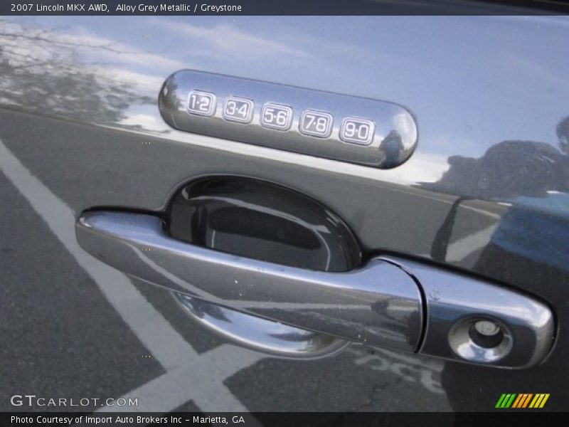 Alloy Grey Metallic / Greystone 2007 Lincoln MKX AWD