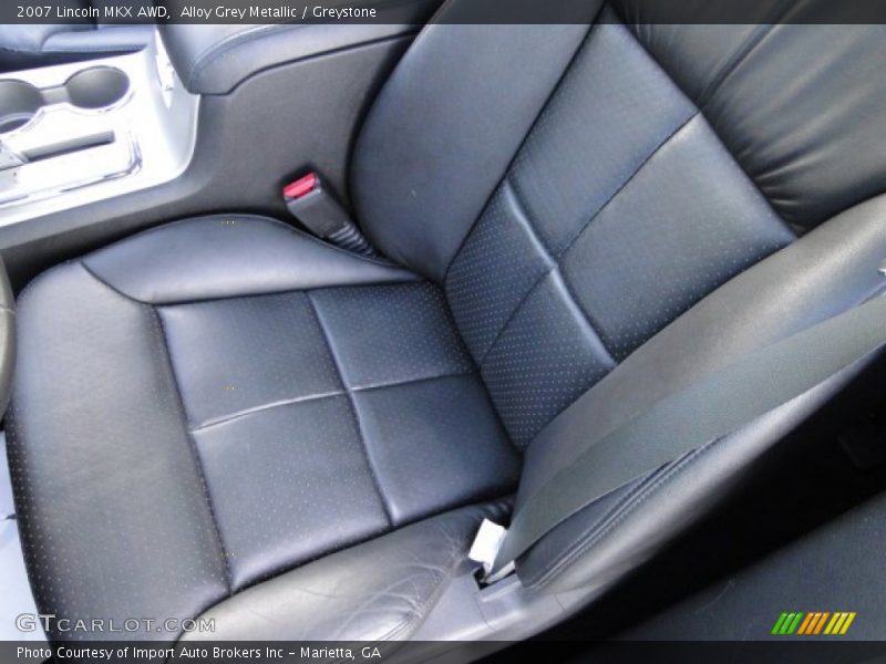 Alloy Grey Metallic / Greystone 2007 Lincoln MKX AWD