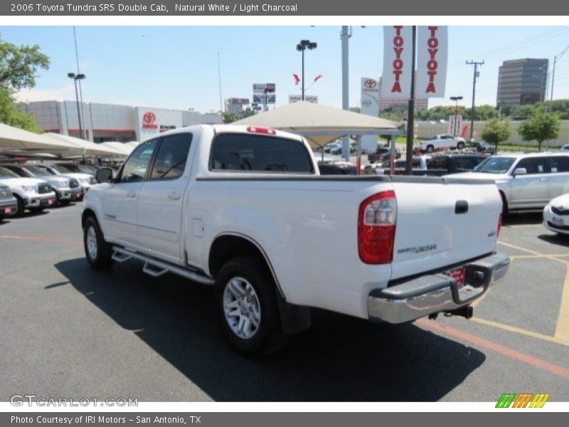 Natural White / Light Charcoal 2006 Toyota Tundra SR5 Double Cab