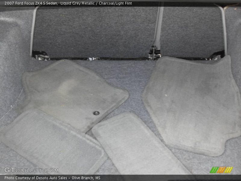 Liquid Grey Metallic / Charcoal/Light Flint 2007 Ford Focus ZX4 S Sedan