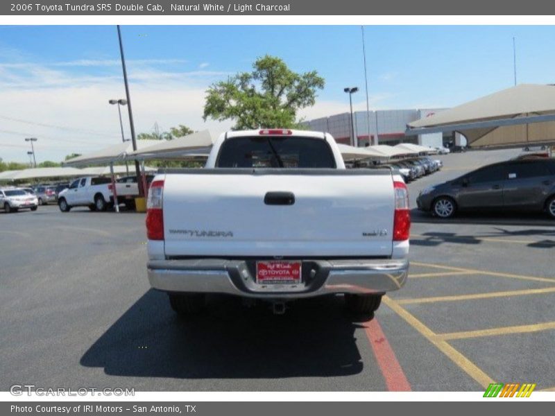 Natural White / Light Charcoal 2006 Toyota Tundra SR5 Double Cab