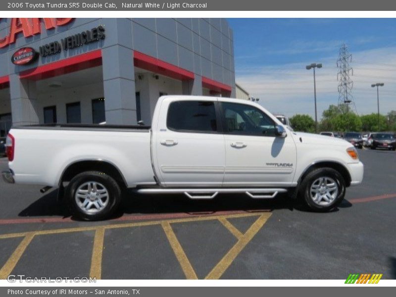 Natural White / Light Charcoal 2006 Toyota Tundra SR5 Double Cab